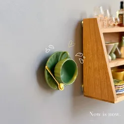 Creative Coffee Cup Flower Cup Fridge Magnet Afternoon Tea Resin 3D Resin Simulation Fridge Magnetic Cute Refrigerator Stickers