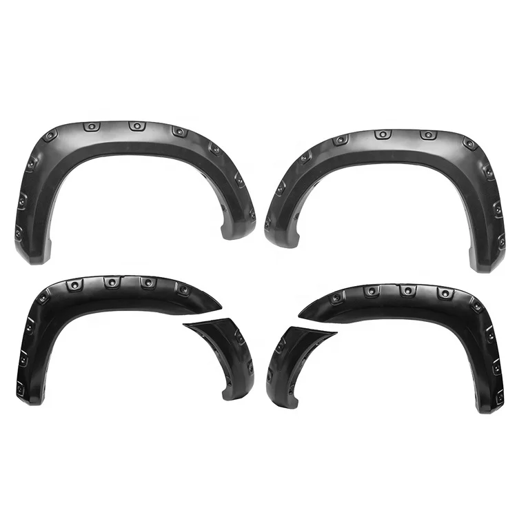 For 2005-2011 Tacoma 6 Pieces Fender Flare Kit Smooth