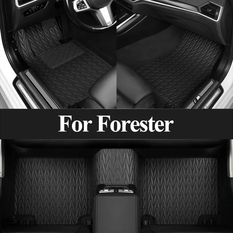 

Custom Car Floor Mat for Subaru Forester 2019-2024 Wear-resistant Pad Protector Automobile Floor Car Interior Accessories