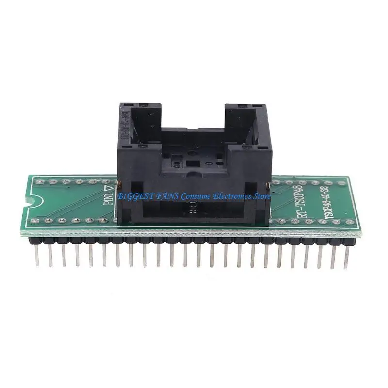 TSOP48 إلى DIP48 محول مقبس برنامج IC العالمي ذو الاتصال المزدوج بالذهب