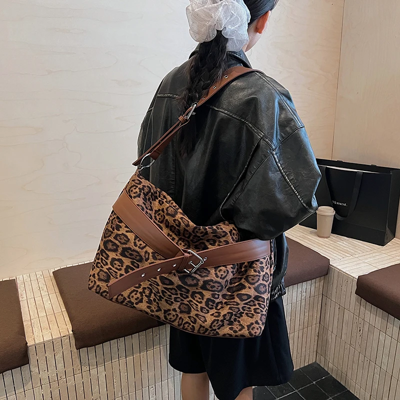 패션 인조 스웨이드 레오파드 숄더백 브랜드 고급스러운 - Women Bags Branded Sale 리뷰 및 가격