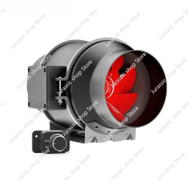

Ventilation Fan Inline Duct Fan Exhaust Fan EC Fresh Air System With Speed Control For Hydroponics Grow Tent Household