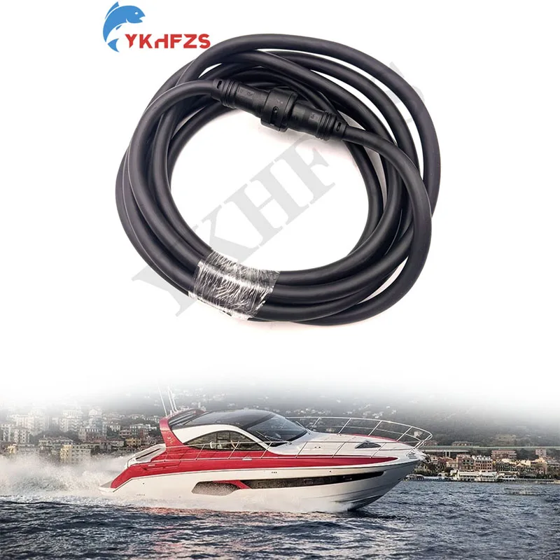 

Удлинительный кабель 688-82586-50, 7-контактный, 16,4 фута (5 м), для подвесного мотора Yamaha, блока дистанционного управления 703