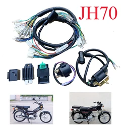 Motorcycles Harness Wire for Honda Lifan Dayang Jialing Harness Wires for JH70 C70 JL70 70cc Super Cub Motorbike Wiring Cable