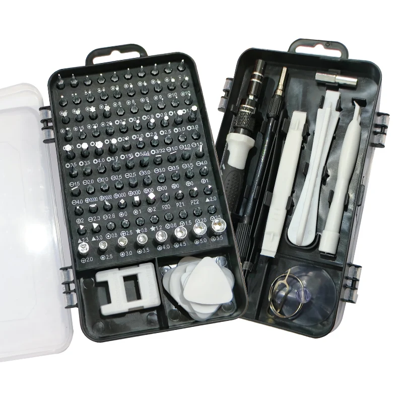 مجموعة مفكات براغي 115 في 1، كمبيوتر متعدد الدقة صغير، كمبيوتر شخصي، أداة متعددة الوظائف لصيانة جهاز الهاتف المحمول