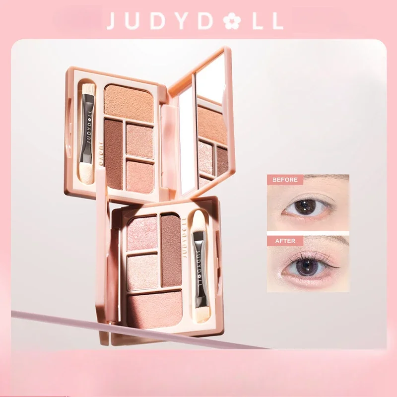 Judydoll 4-color eyeshadow palette, eyeliner, blush, brightening eyeliner, eyeshadow palette