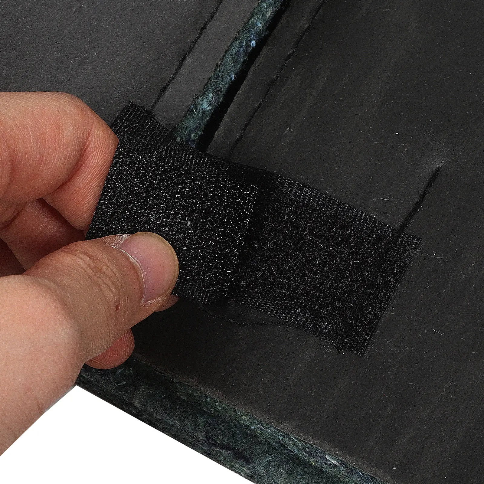 Panel de Espuma Autoadhesiva Insonorizante de 11x25 para Reducción de Ruido de Compresores de Aire Acondicionado, Paneles de Espuma Aislante para Exteriores