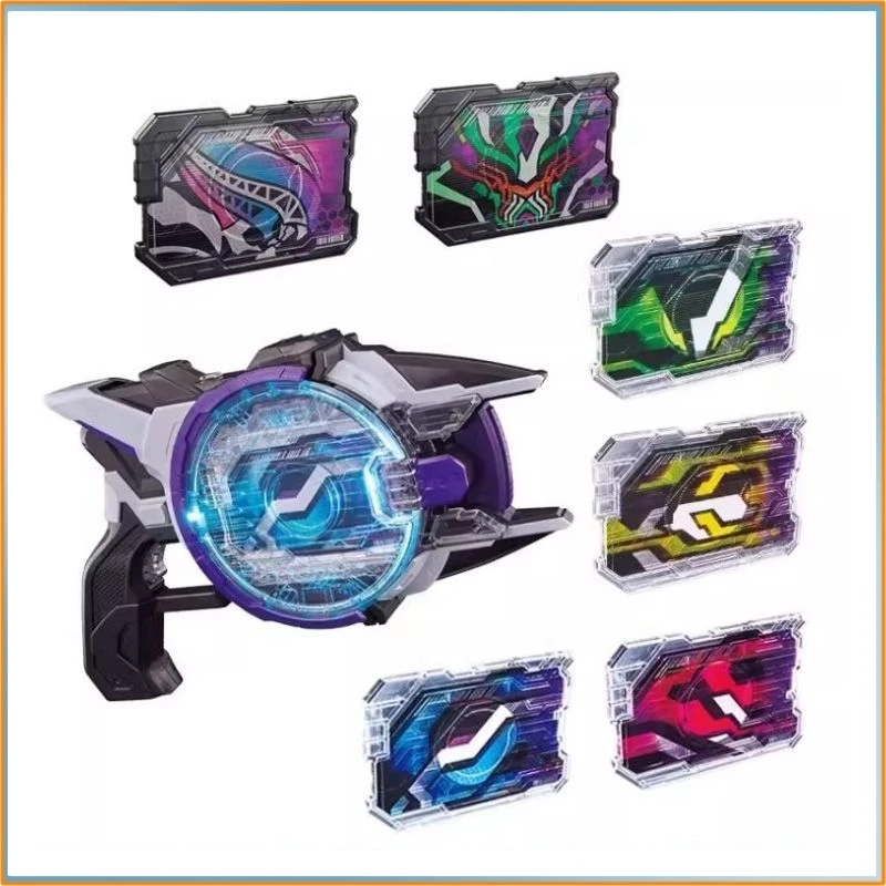 In Stock Bandai Kamen Rider Geats Memorial Edition (Me) Laser Raise Riser Laser Gun With Bonus 6 Cards, Cosplay Prop Toy Gift