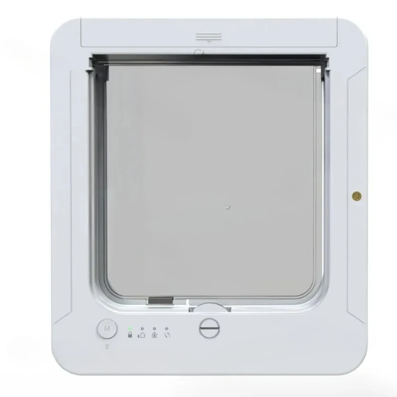 Intelligent automatic induction door can control the direction of entry and exit Pet door, cat kennel