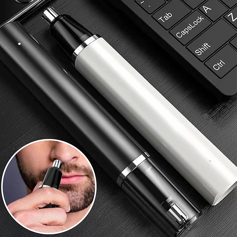 Electric Nose Hair Trimmer Hair Removal Products Trim Nose Ear Hair Shaver Ear Nose Trimmer For Men High Performance Washable