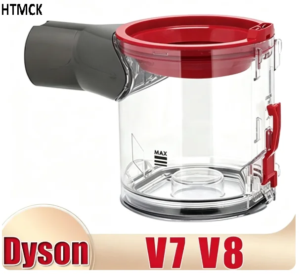 Image of Staubbehälter-Ersatz für Dyson V7 V8 Staubsauger, Staubbehälter-Dichtungsdeckel, Müllbox-Kartusche