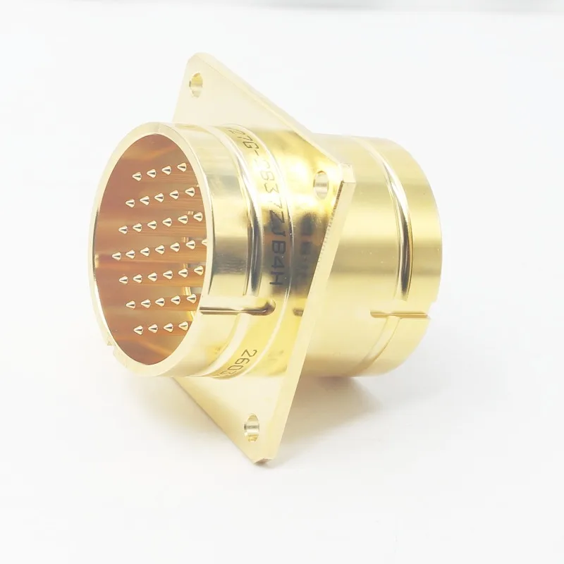 Y27G-2837ZJB4H37 core push-pull circular electrical connector aerial insertion glass sintered through wall seat source factory