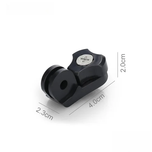 Adaptador de conversión de tornillo 1/4 adaptador AEE para GoPro Hero 13 12 11 10 9 SJCAM AKASO DJI Action 5 Pro 4 Insta 360 X4 Accesorios