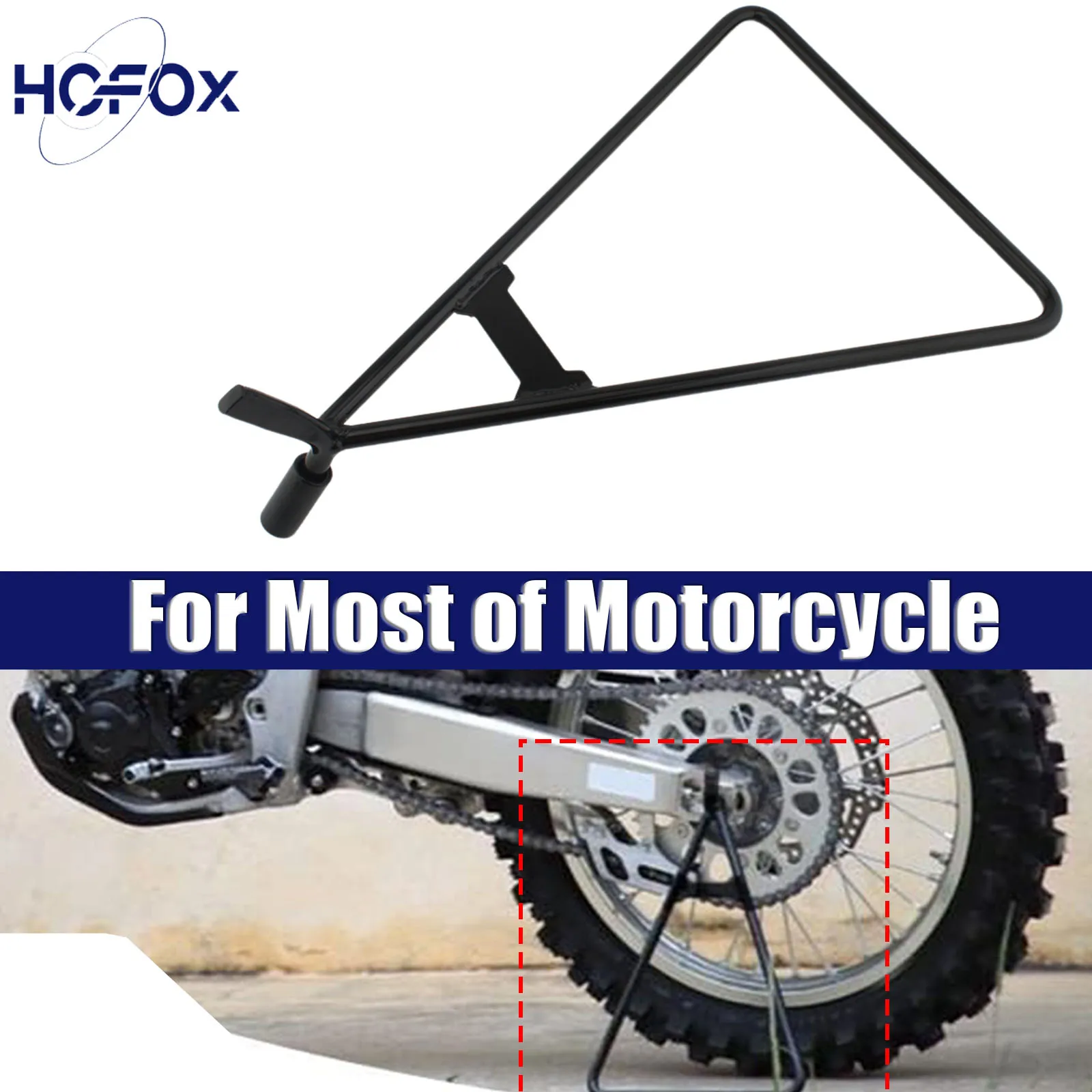

Triangle Side Stand Steel Alloy Kickstand Accessory Universal for Motorcycle Motocross Dirt Bike Universal Motorcycle Kickstand