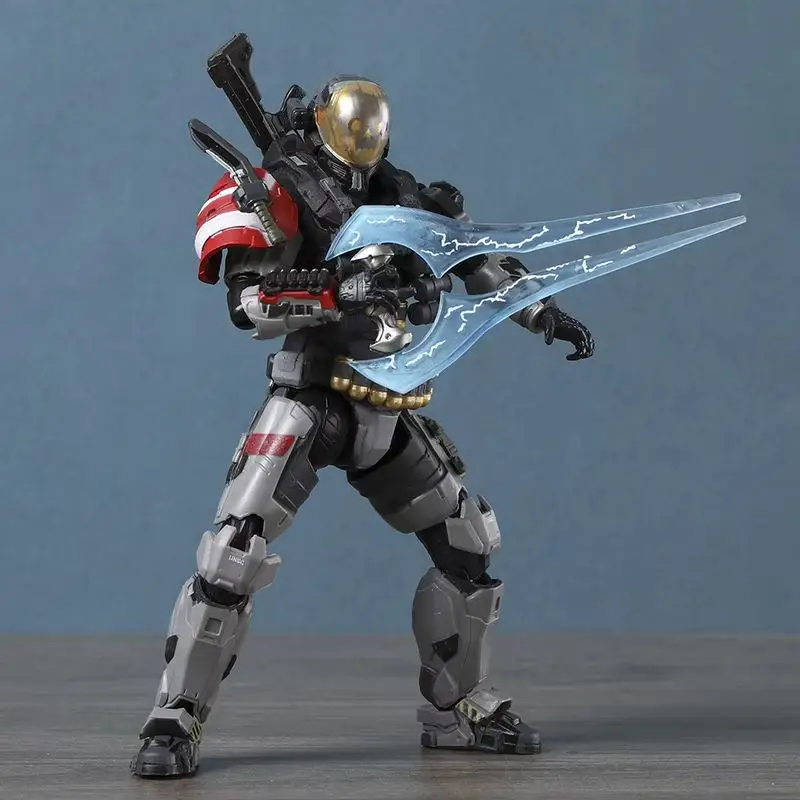 Spartan-B312 Noble Six Re:Edit 1000toys 1/12 Scale Action Figure Pvc Model Collection Gift Decoration Figurine view 2