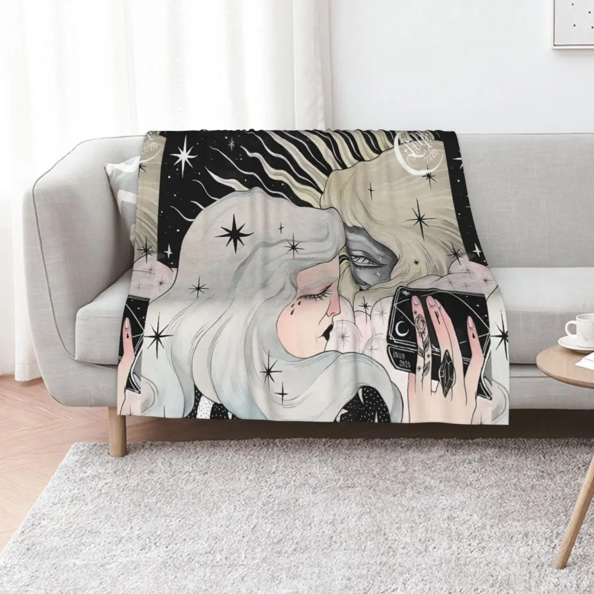 

E c l i p s e Throw Blanket decorative funny gift Decorative Throw Vintage Blankets