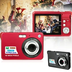 Portable Digital Camera 1080P Video Camcorder 48MP Photo 8X Zoom Anti-shake 2.7 Inch Large TFT Screen USB Charge with Carry Bag