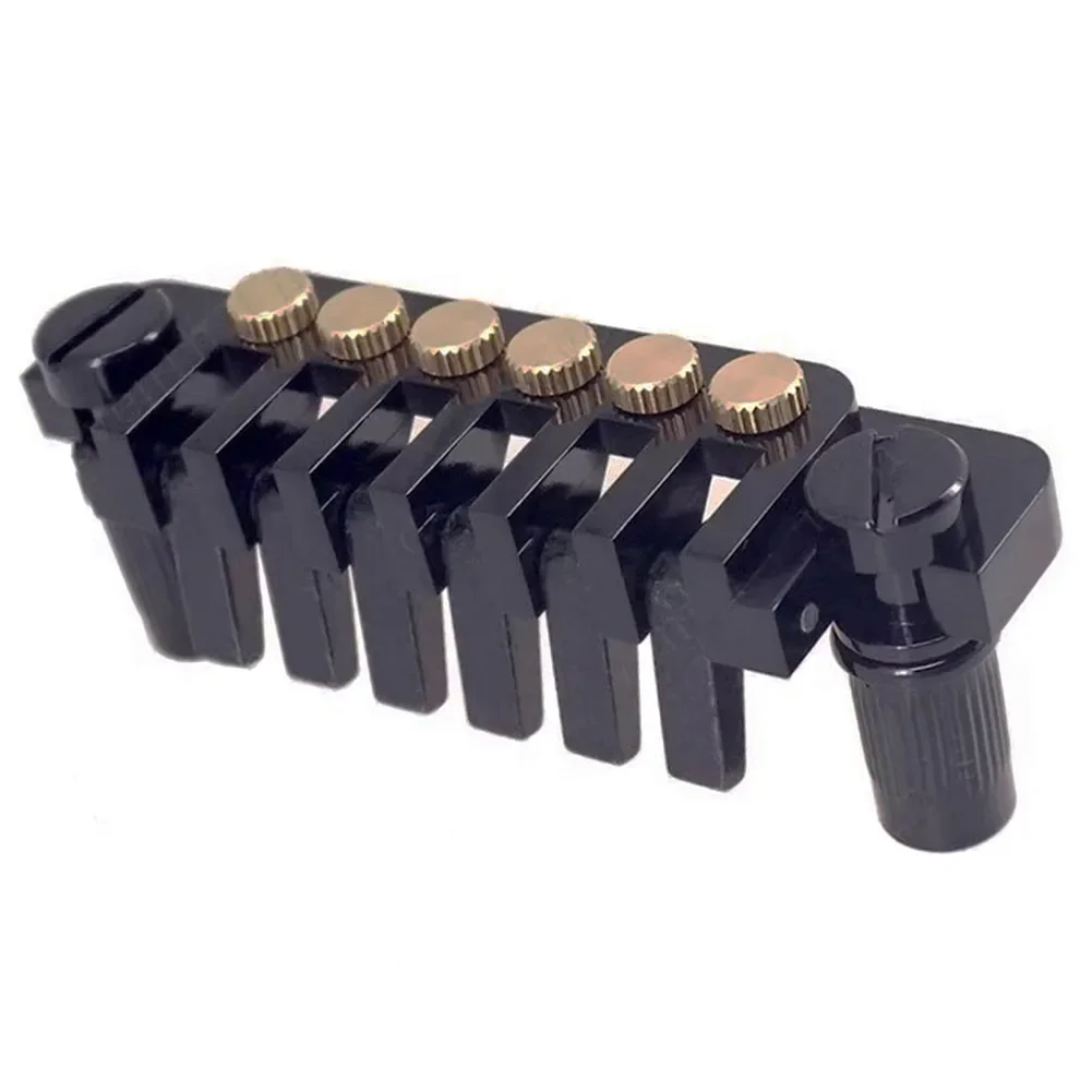 Electric Guitar Bridge Stop Bar for LP Style Guitars Vintage 70s Design Zinc Alloy Construction for Stability and