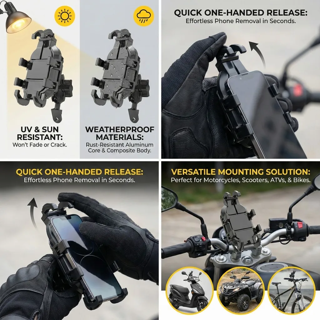 دراجة نارية المقود حامل هاتف المحمول لتحديد المواقع دعامة حامل ل دوكاتي مونستر 620 695 696 796 400 600 650 750 900 S2R 800 620MTS #4