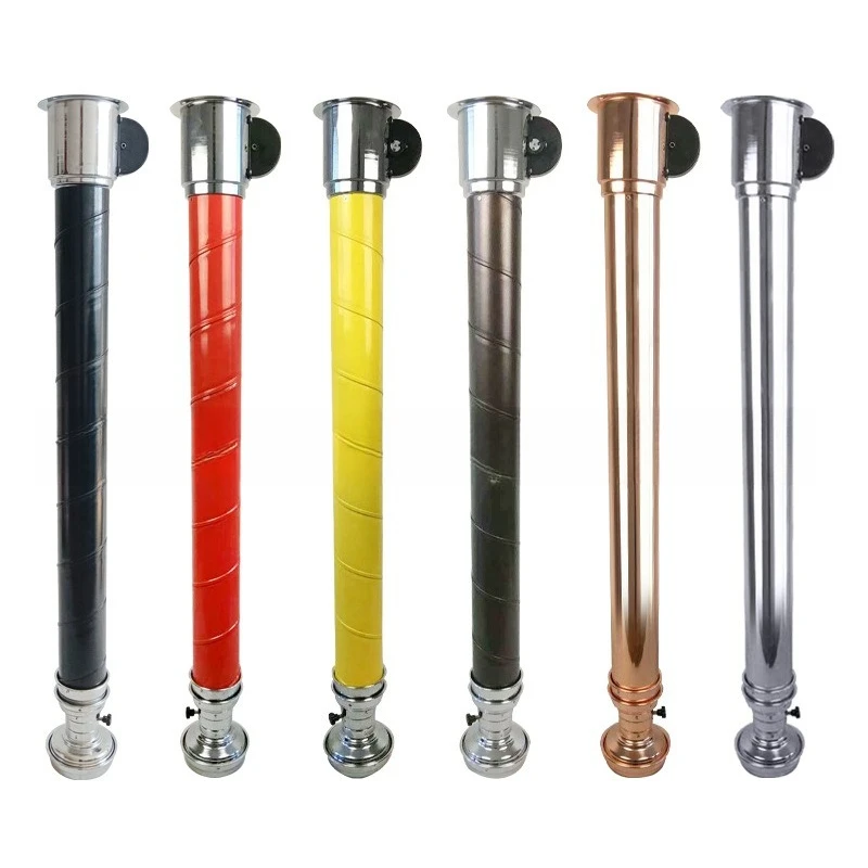 

Stainless Steel BBQ Smoke Exhaust Hood Stretchable Exhaust Duct