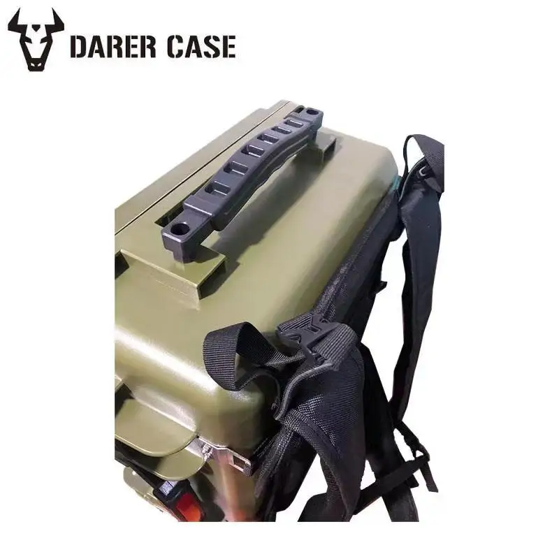 DPC114 Colorful Shenzhen Hard SKB Plastic Case With Backpack