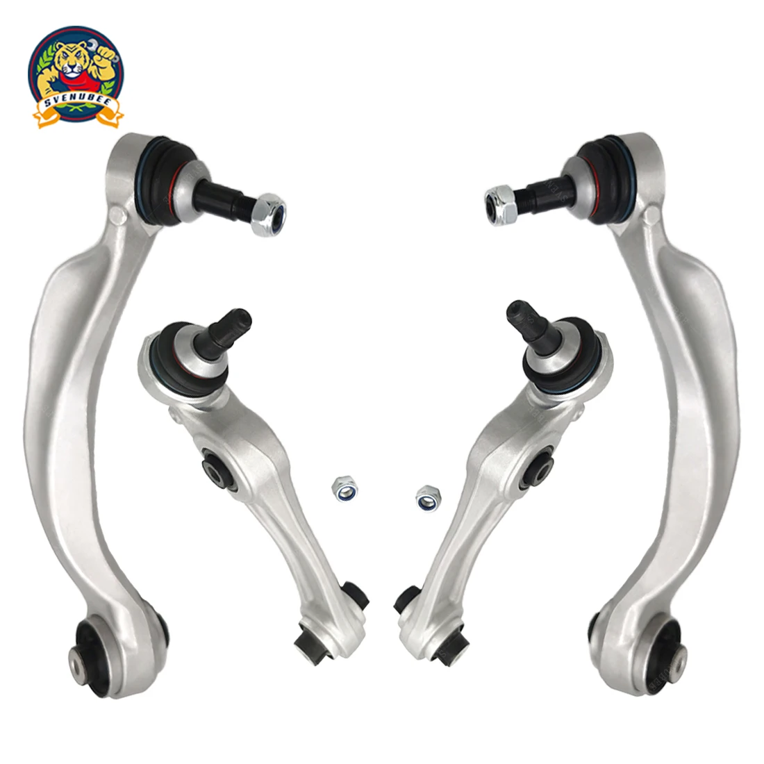 Svenubee 4pcs Control Arms LH&RH Kits for BMW 5 6 Series F06 F10 F11 550i 640i 650i 2011 2012 2013 2014 2015 2016 - 2019