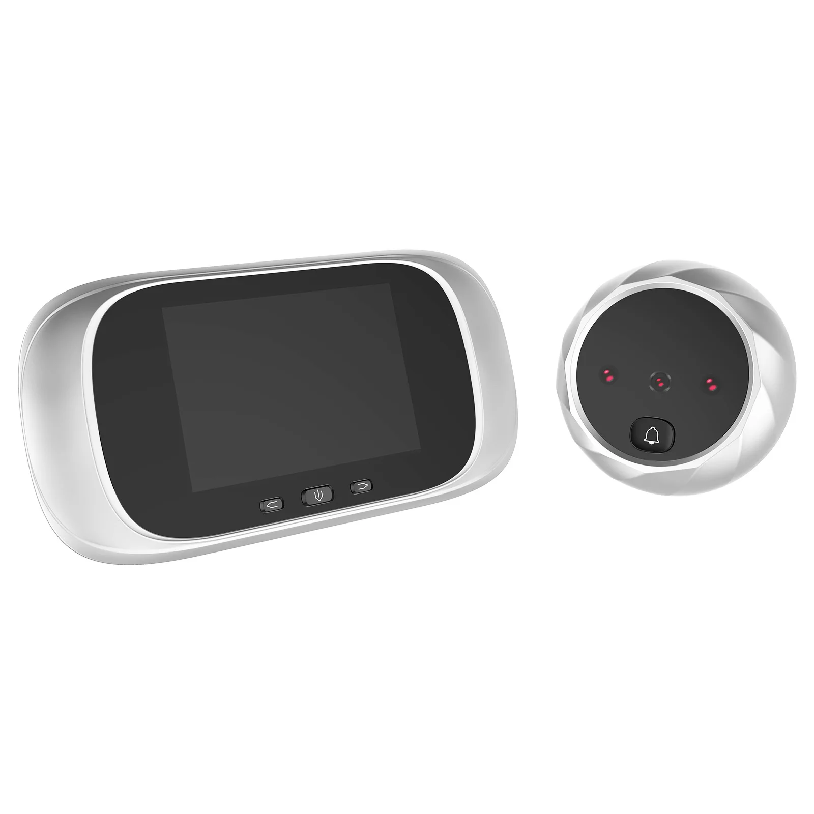 Digital Door Viewer para Home Security, Peephole Camera, Campainha, Visão Nocturna, Fotografia, Monitoramento, 2,8"