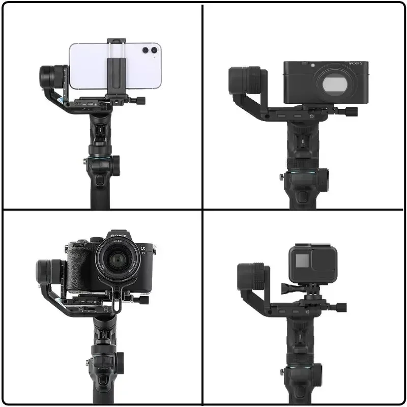 SCORP MINI 3 Axis Gimbal Stabilizer Handheld Anti-shake Camera Stabilizer 2500mAh Rechargeable Camera Gimbal