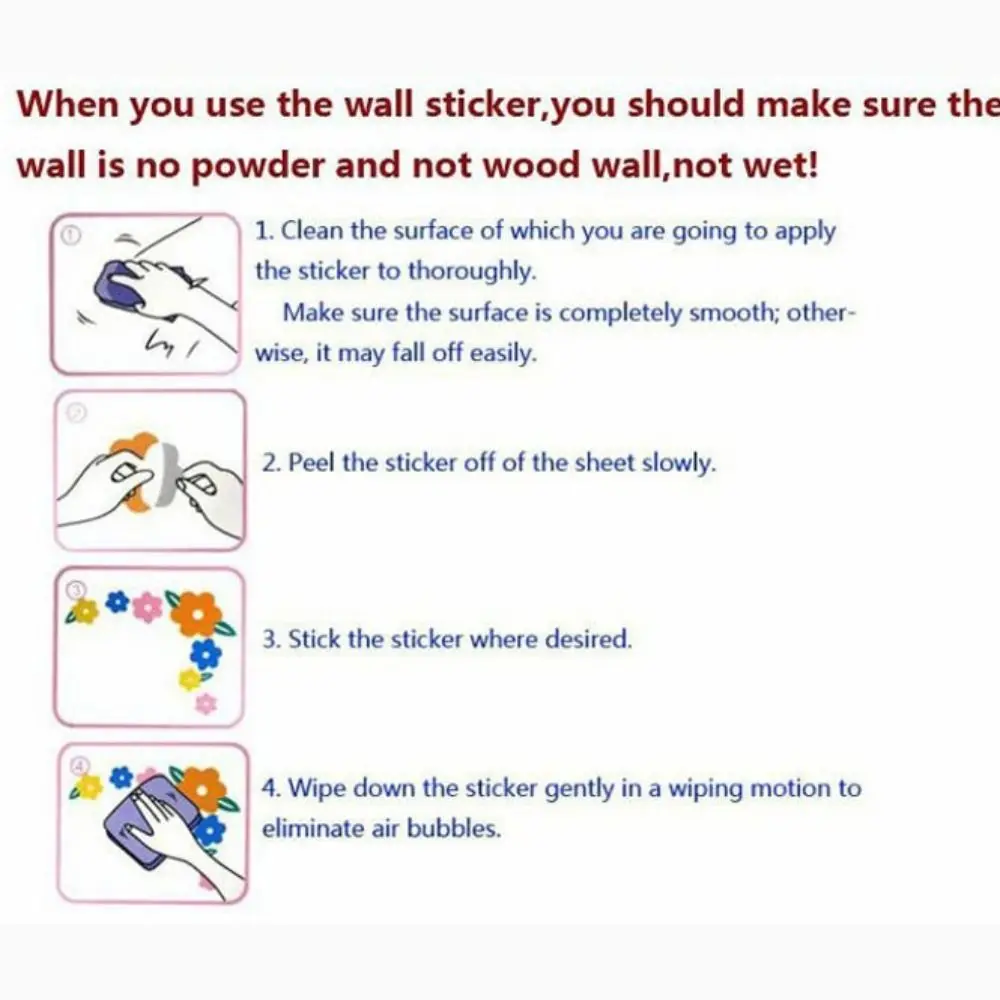 Creative Self-adhesive Coffee Cup Pattern Stickers Coffee Cup Waterproof English Wall Stickers PVC Home Decor