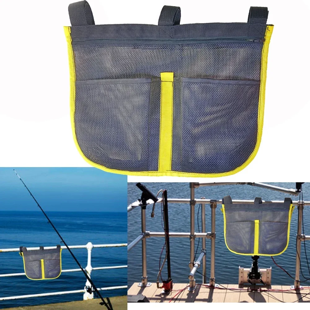 anti-uv-barco-de-pesca-doca-ferroviario-malha-bolsa-saco-de-armazenamento-para-caiaque-iate-marinho-barco-corrimao-de-pesca-stash-bolso