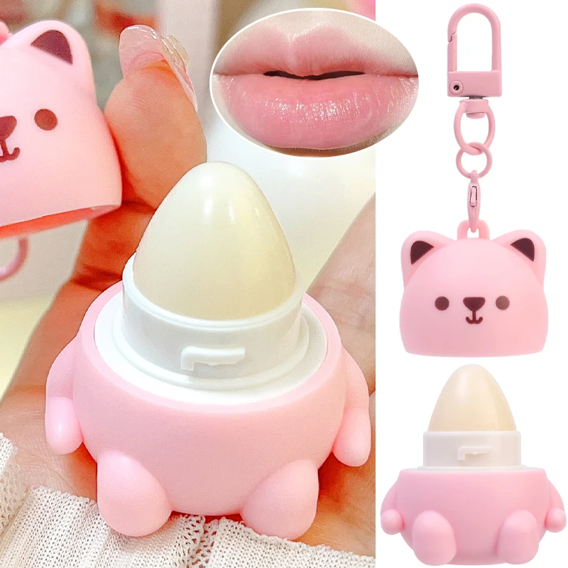 3.2g Strawberry Honey Lip Balm Fruit Series Moisturizing Refreshing Non-sticky Lip Care Gloss Anti-Cracked Lips Mask Makeup