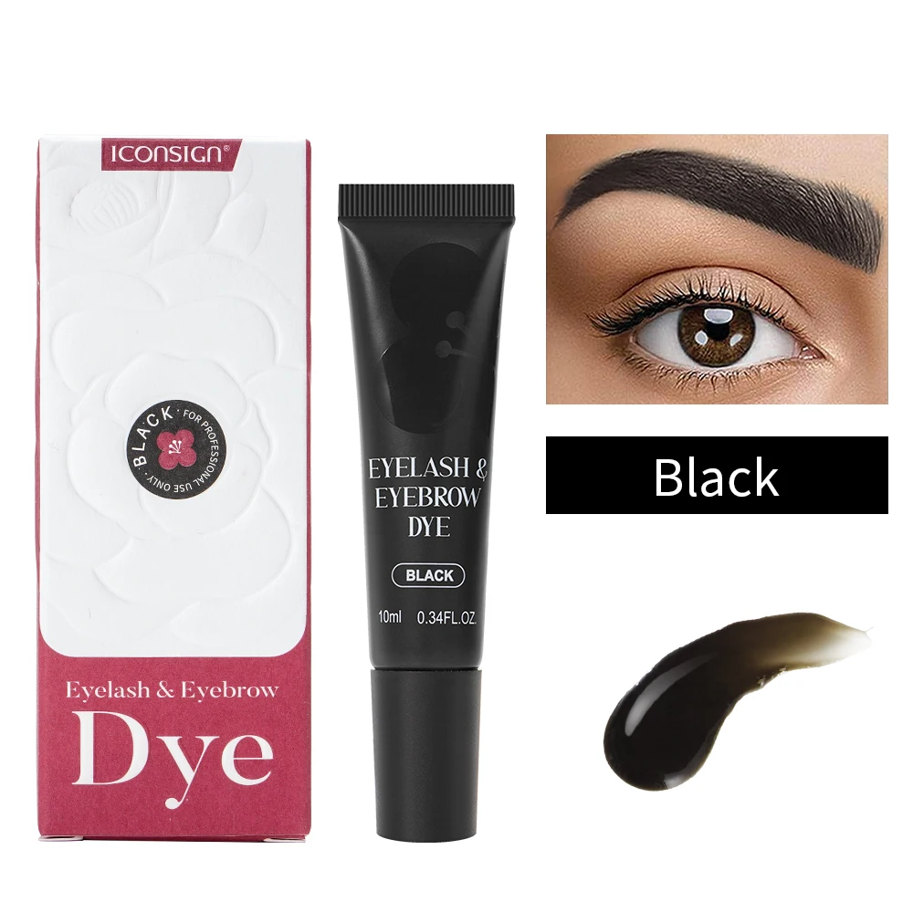 Kit de tinte para cejas Starcolor Camelia, sin mezcla, 8-10 Min, fórmula vegana de tinte rápido, caja de regalo ecológica, herramientas de maquillaje de belleza seguras para la piel sensible