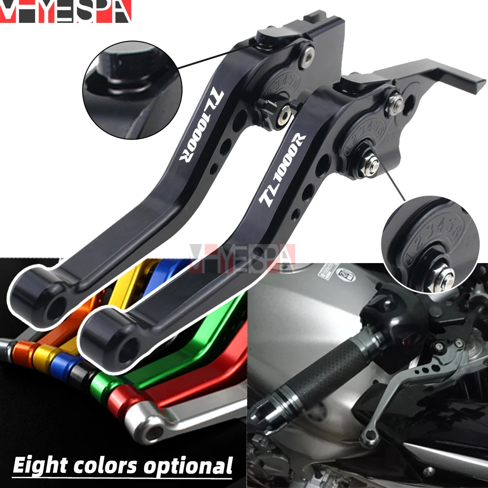 

Motorcycle Adjustable Handles Lever Short Brake Clutch Levers Motorcycle Accessories For Suzuki TL1000R TL 1000R 1998 -2002