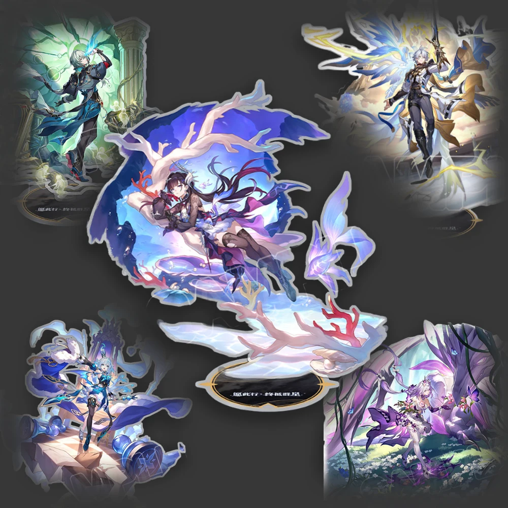 

Новая игра аниме Hysilens Phainon Honkai Star Rail Castorice Anaxa Cerydra акриловая подставка для декора стола подарок на день рождения коллекция фанатов
