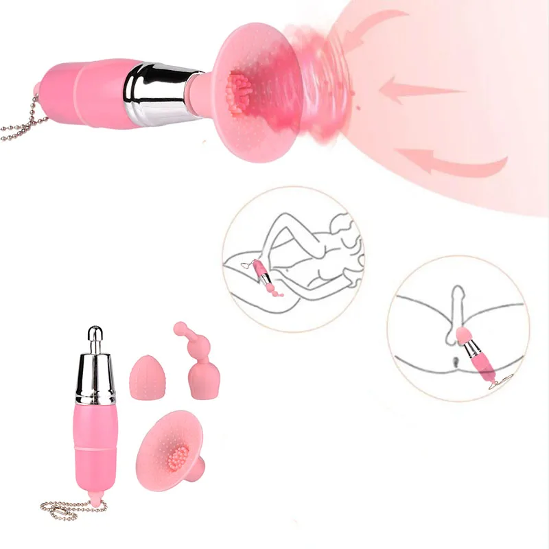 Mini 3 In 1 Vibrator Sex Toys For Women G Spot Vagina Sucking Nipple Massager Masturbators Adult Orgasm Clitoris Stimulator Tool