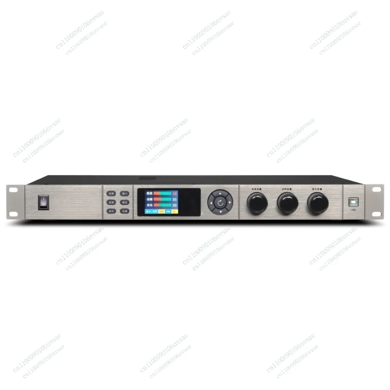 KX6 multifunctional home entertainment color screen cloth board professional display front-end amplifier effect device