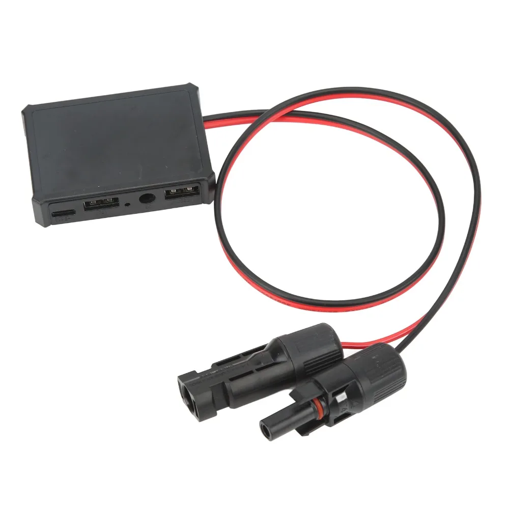 DC USB Interface Solar Panel Voltage Stabilizer Regulated Output 5V 12V Portable USB Voltage Stabilizer Adapter