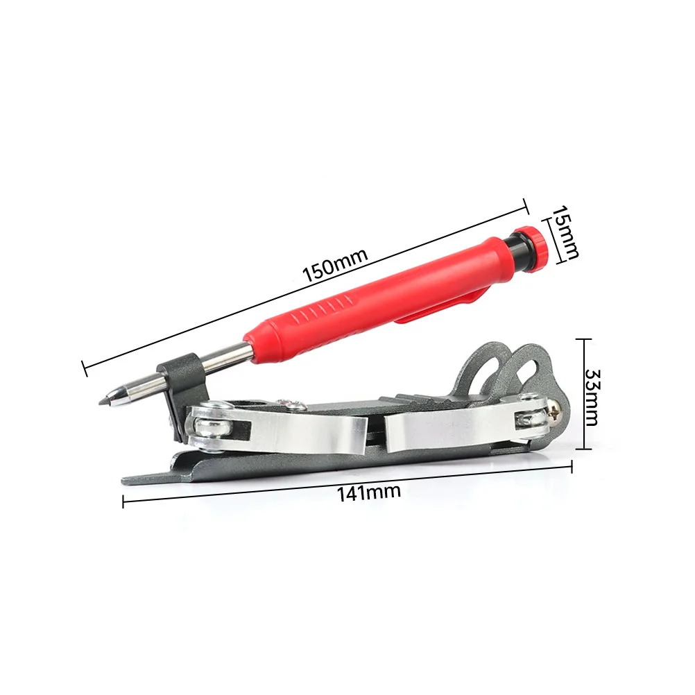 

Multi-Function Scribe Contour Gauge Profile Woodworking Aluminum Alloy Gauge Scriber Diy Carpenter Tool Durable Lightweight