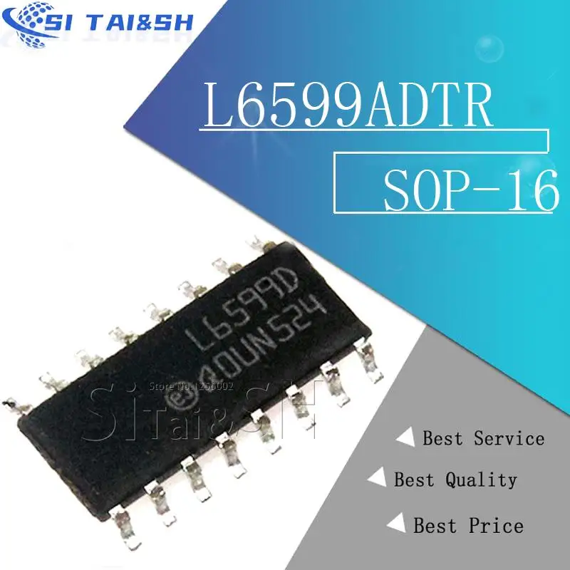 

Si Tai&SH 5pcs/lot L6599ADTR L6599AD L6599A L6599 = L6599D Data system