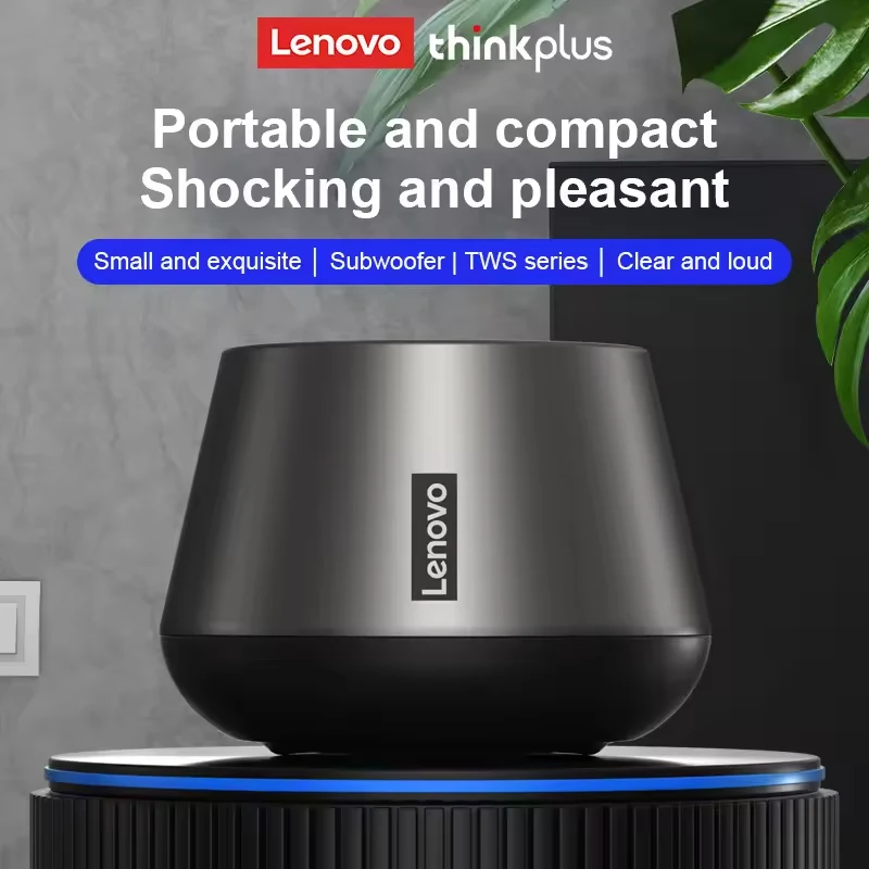 

Оригинальная Bluetooth-колонка Lenovo K3 Pro V5.0, портативная уличная колонка с глубокими басами, портативная колонка для кемпинга.
