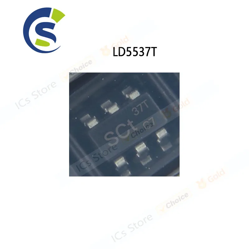 10PCS New and Original LD5537 37 37T sot23-6 Chipset LD5537T