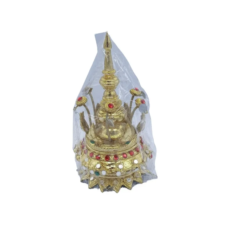 

Dance props Photo performance Travel photography, photography props Dingguan Thailand Golden Pagoda Crown