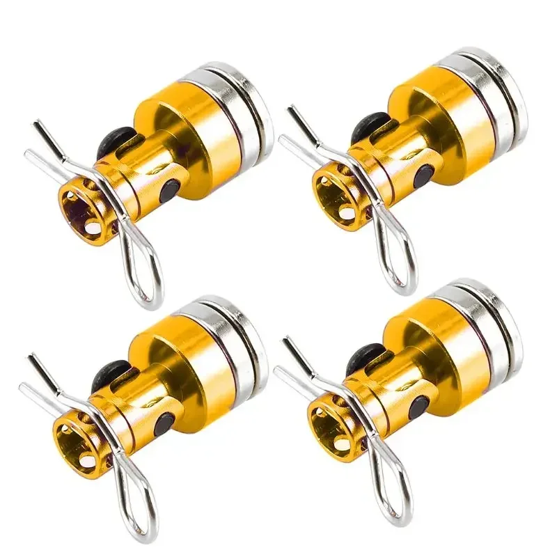 4 pièces magnétique furtif Invisible corps poste montage colonne de coque de Contact + Clips pour 1/10 RC dérive voiture Trxs HSP Sakura Redcat