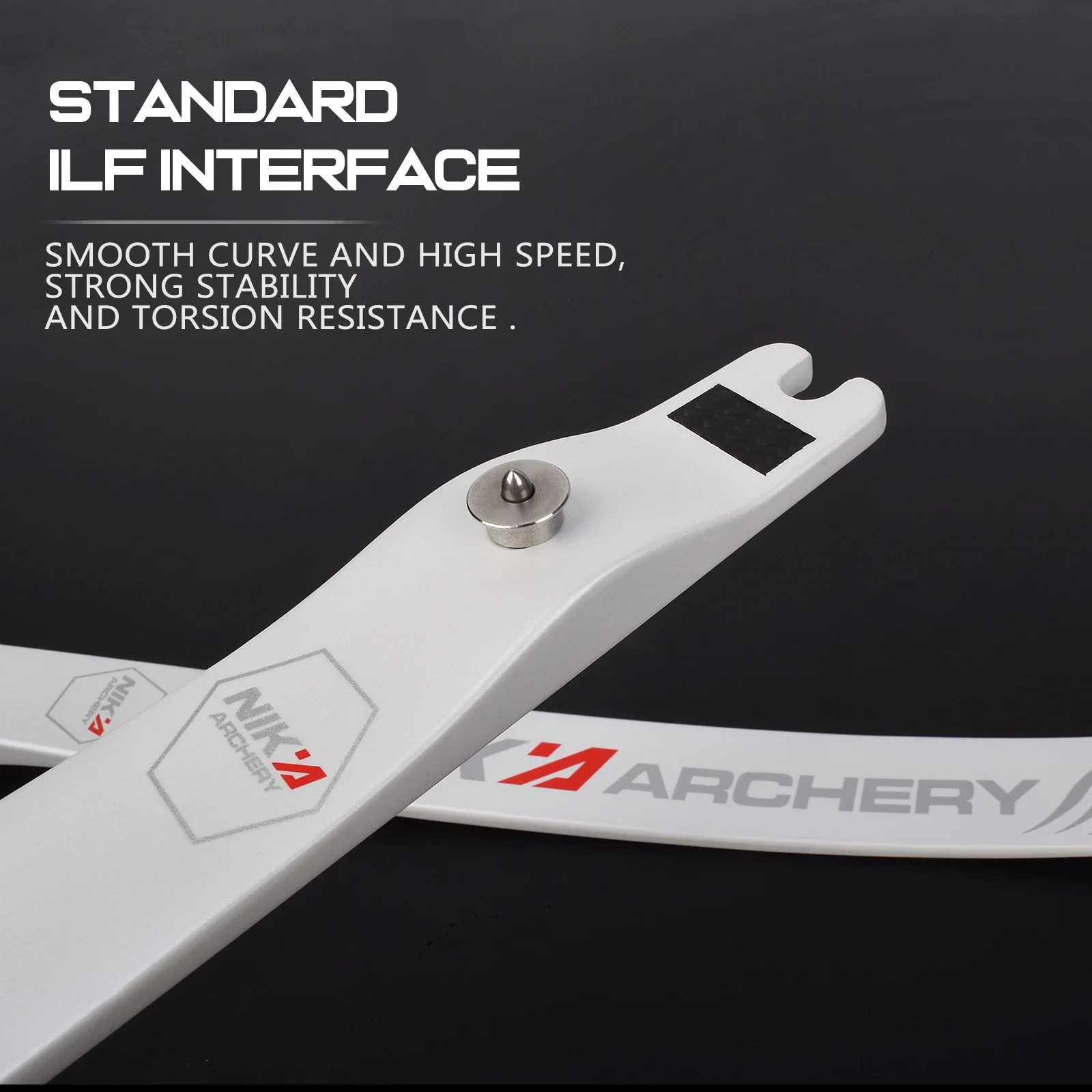 

1pair 68inch 18lbs-46lbs ILF Recurve Bow 55% carbon fiber content Limbs Outdoor Archery Competitive Bow Hunting Shooting Tool