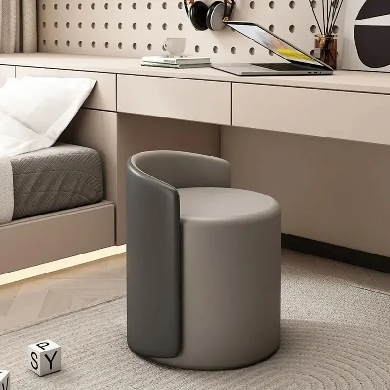 Elegant Makeup Stool Portable Simple Space Saving Modern Stools For Living Room Unique Tabourets De Bar Nordic Home Decor