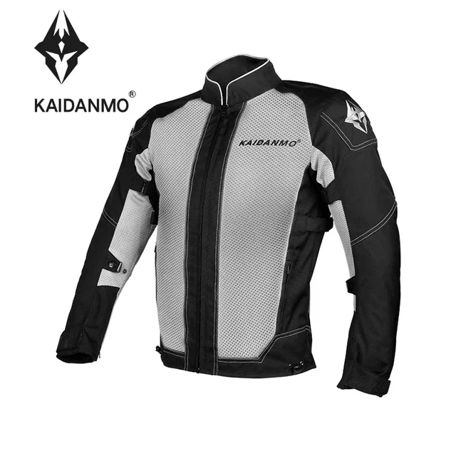 

KAIDANMO Men's Biker Jacket Cycling Suit Knight Anti-drop Woman Racing Heavy Locomotive Breathable Four Seasons Waterproof