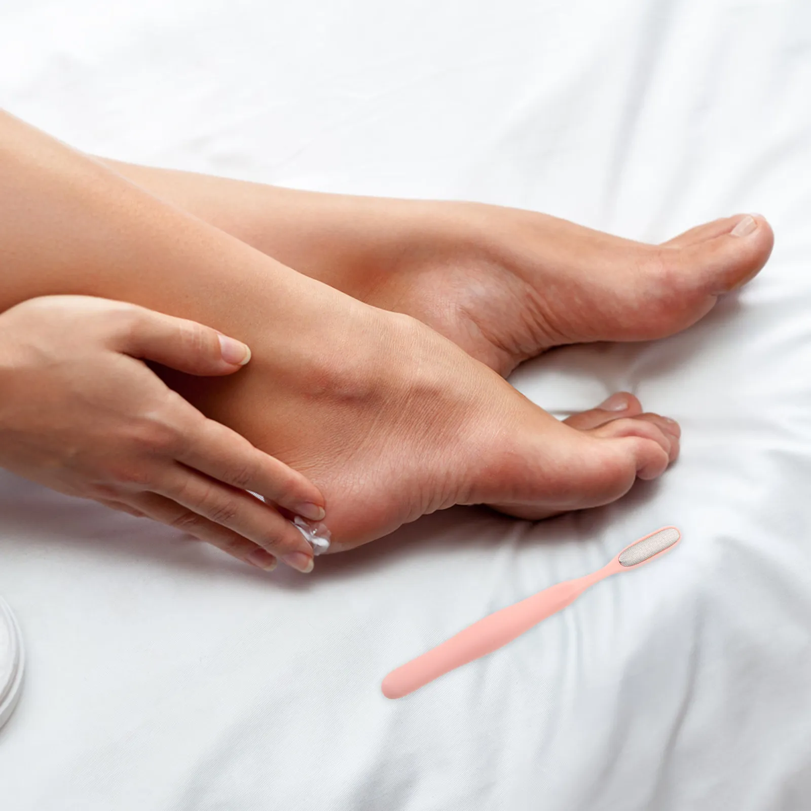 

3Pcs Foot File Pedicure Tools Stainless Steel Metal Callus Remover Manual Foot Skin Scraper Heel Files Hard Skin Exfoliator