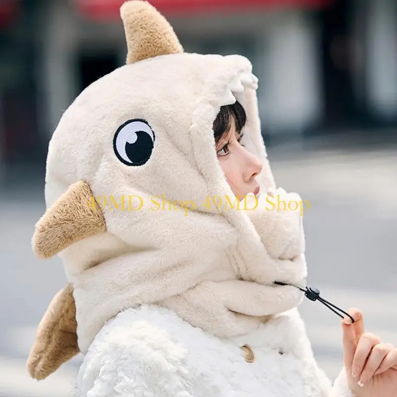 49md-animal-theme-ski-mask-hat-for-adult-warm-windproof-outdoor-winter-trapper-hat