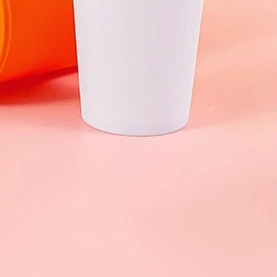 Popular Coffee Mug Shatterproof Cup Wide Application Unbreakable PP Lid Travel Bottle