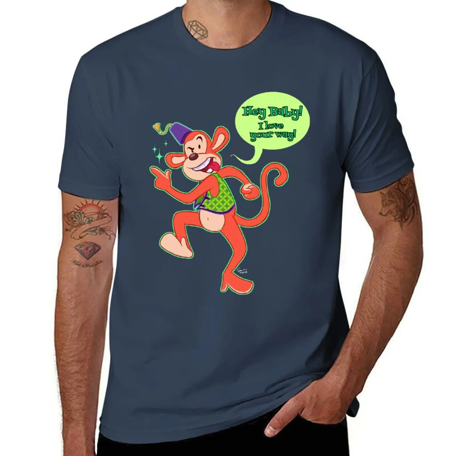 

Monkeybone T-Shirt Stretch Fabric Comfort T-Shirt